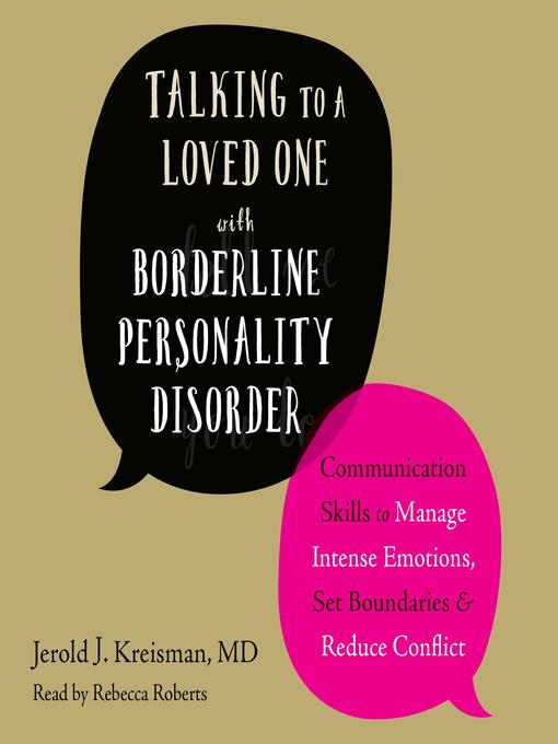 Talking to a Loved One with Borderline Personality Disorder