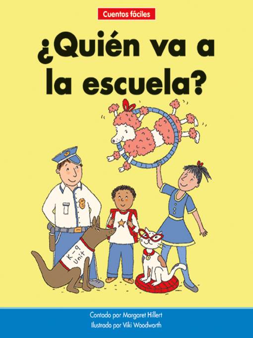 ¿Quién va a la escuela?