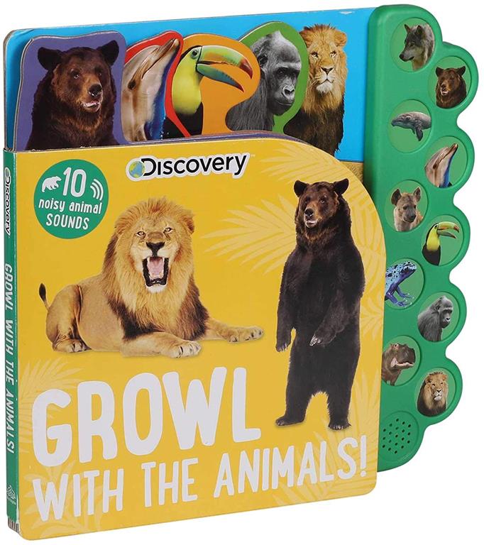 Discovery: Growl with the Animals! (10-Button Sound Books)