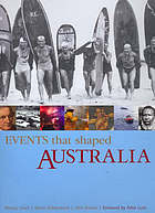 Events That Shaped Australia