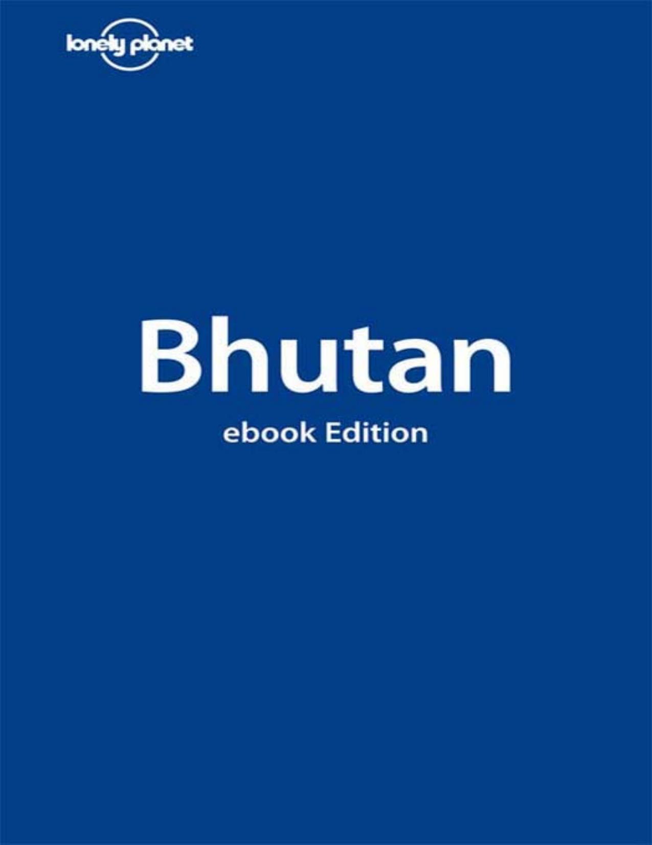 Lonely Planet Bhutan