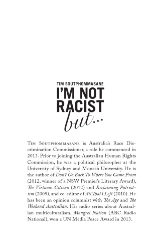 I'm Not Racist, But-- 40 Years of the Racial Discrimination ACT