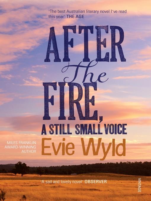 After the Fire, a Still Small Voice