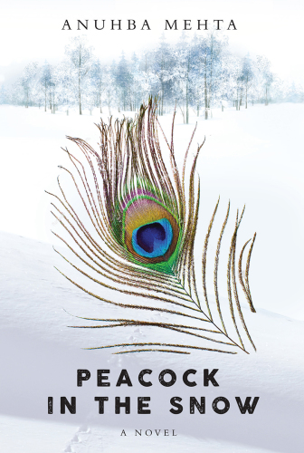 Peacock In The Snow.