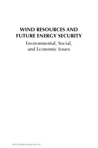 Wind Resources and Future Energy Security