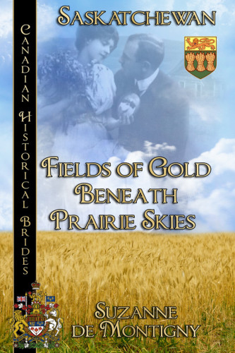 Fields of gold beneath prairie skies