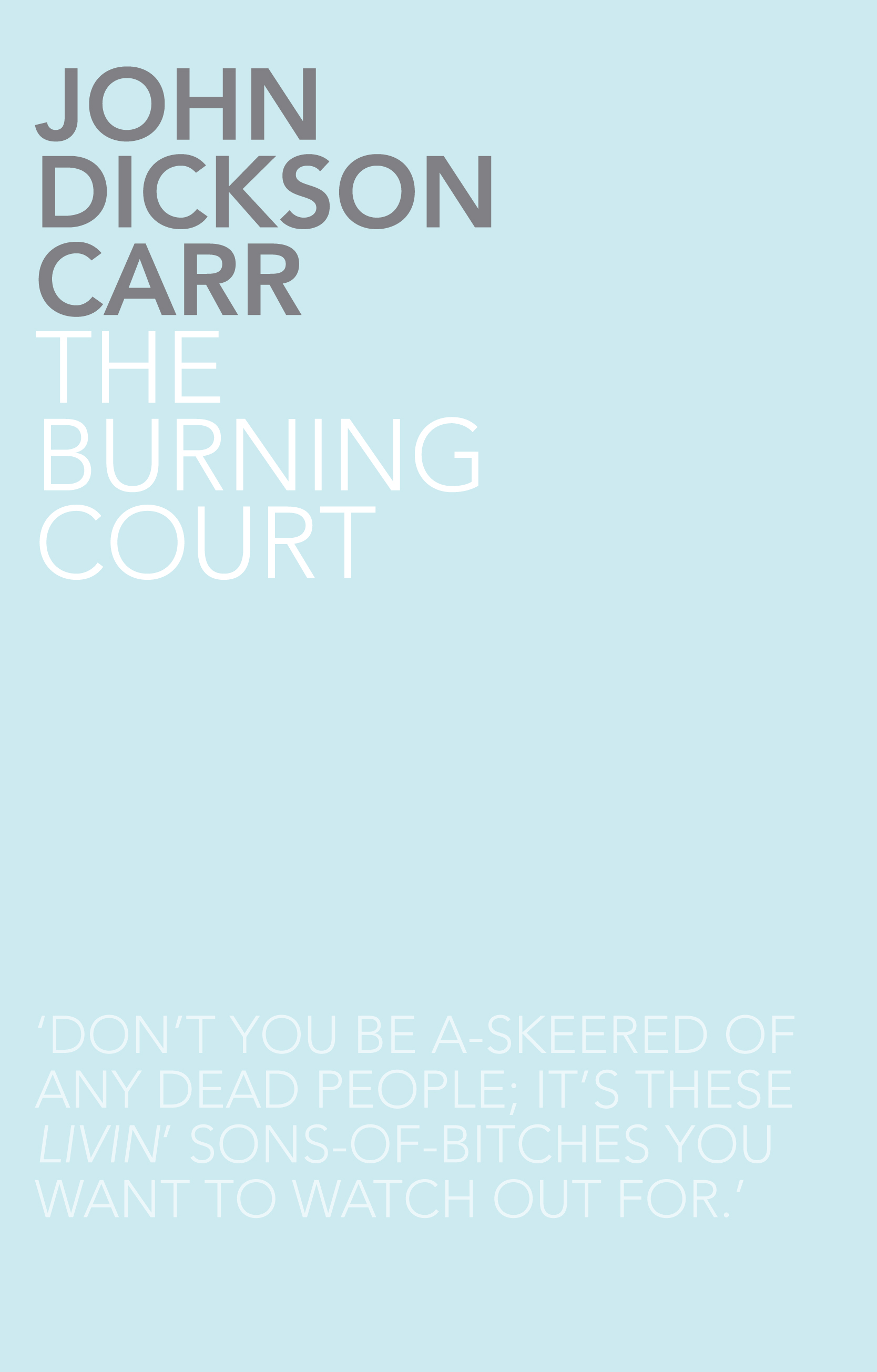 The Burning Court