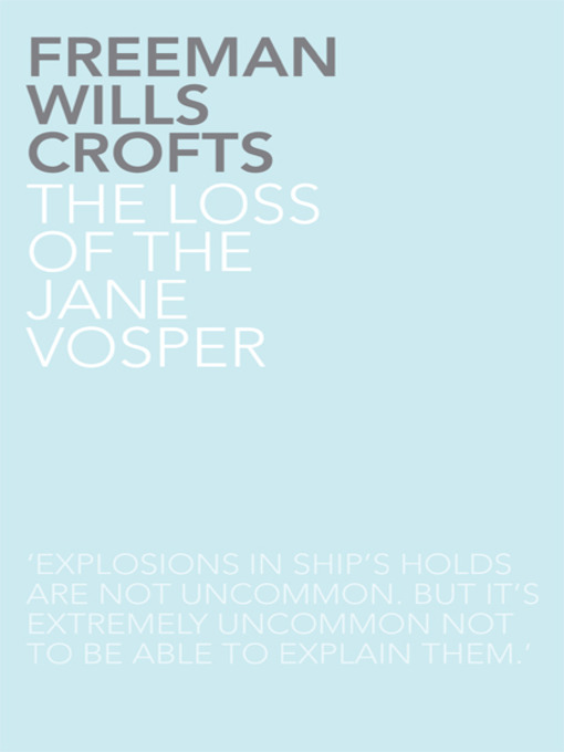 The Loss of the Jane Vosper