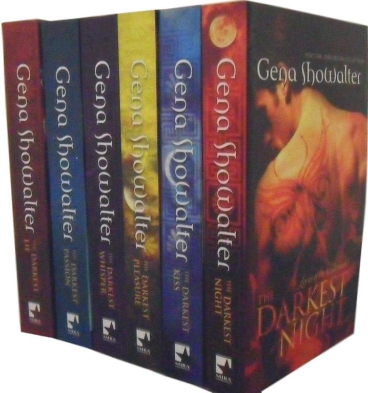 Gena Showalter Darkest Collection 4 Books Set.