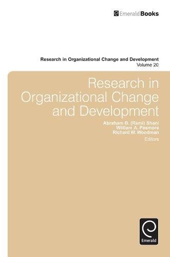 Research in Organizational Change and Development, Volume 20