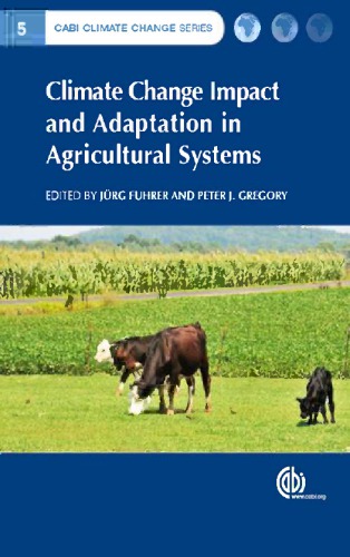 Climate Change Impact and Adaptation in Agricultural Systems