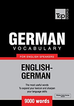 German Vocabulary for English Speakers - 9000 Words