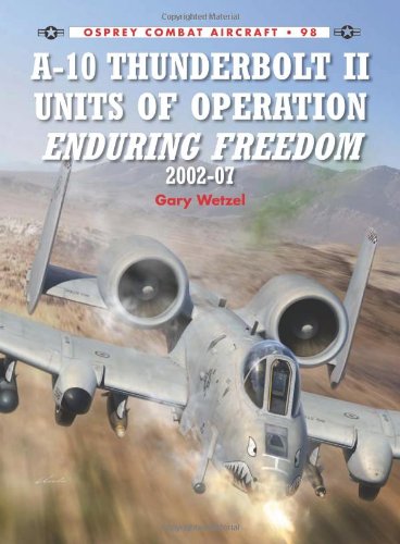 A-10 Thunderbolt II Units of Operation Enduring Freedom 2002-07