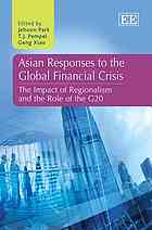 Asian Responses to the Global Financial Crisis