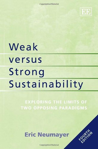 Weak Versus Strong Sustainability