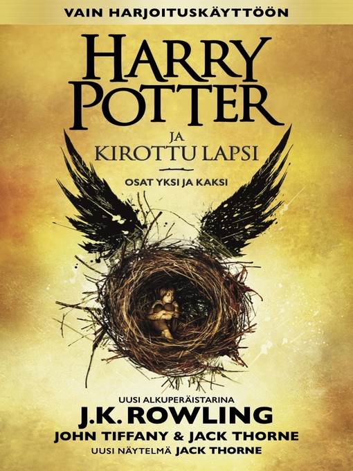 Harry Potter ja kirottu lapsi Osat yksi ja kaksi