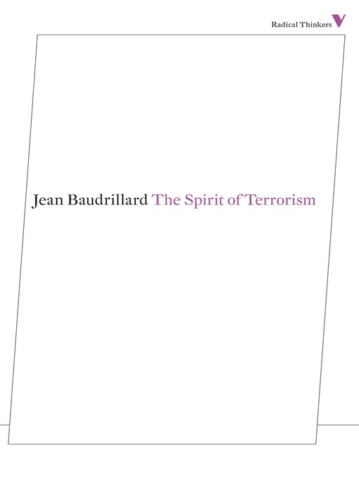 The Spirit of Terrorism