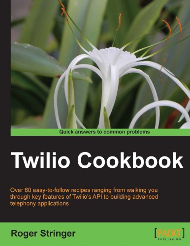 Twilio Cookbook