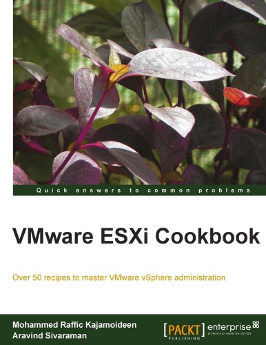 Vmware Esxi Cookbook