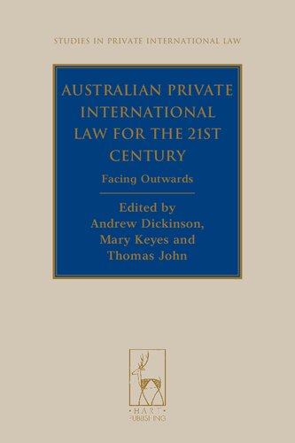 Australian Private International Law for the 21st Century,