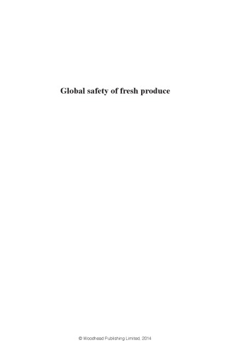 Global Safety of Fresh Produce