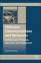 Vehicular Communications and Networks