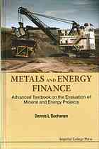 Metals and Energy Finance