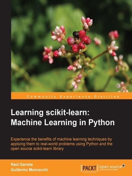 Learning scikit-learn: Machine Learning in Python