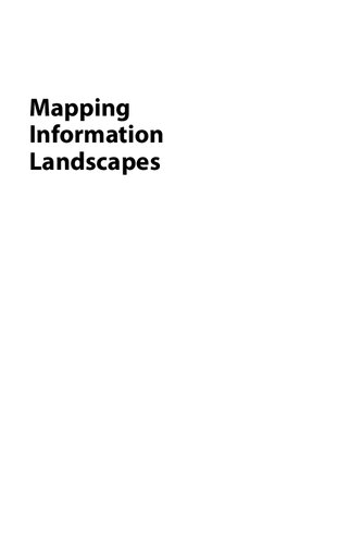 Mapping information landscapes : new methods for exploring the development and teaching of information literacy