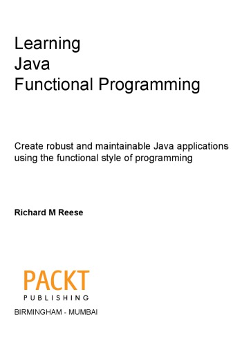 Learning Java Functional Programming