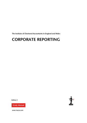 Corporate reporting