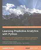 Learning Predictive Analytics with Python