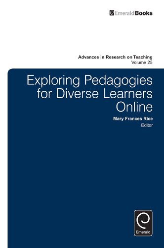 Exploring Pedagogies for Diverse Learners Online