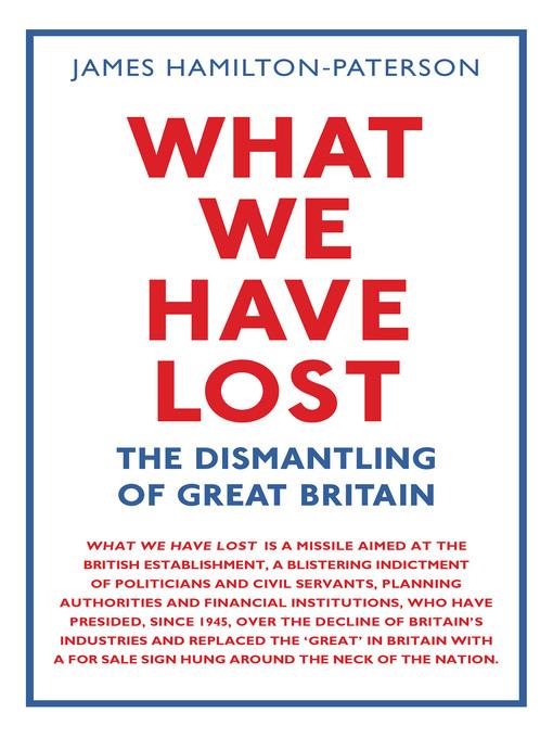 What We Have Lost