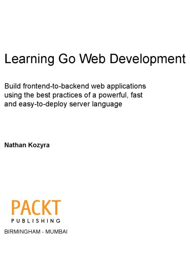 Learning Go Web Development