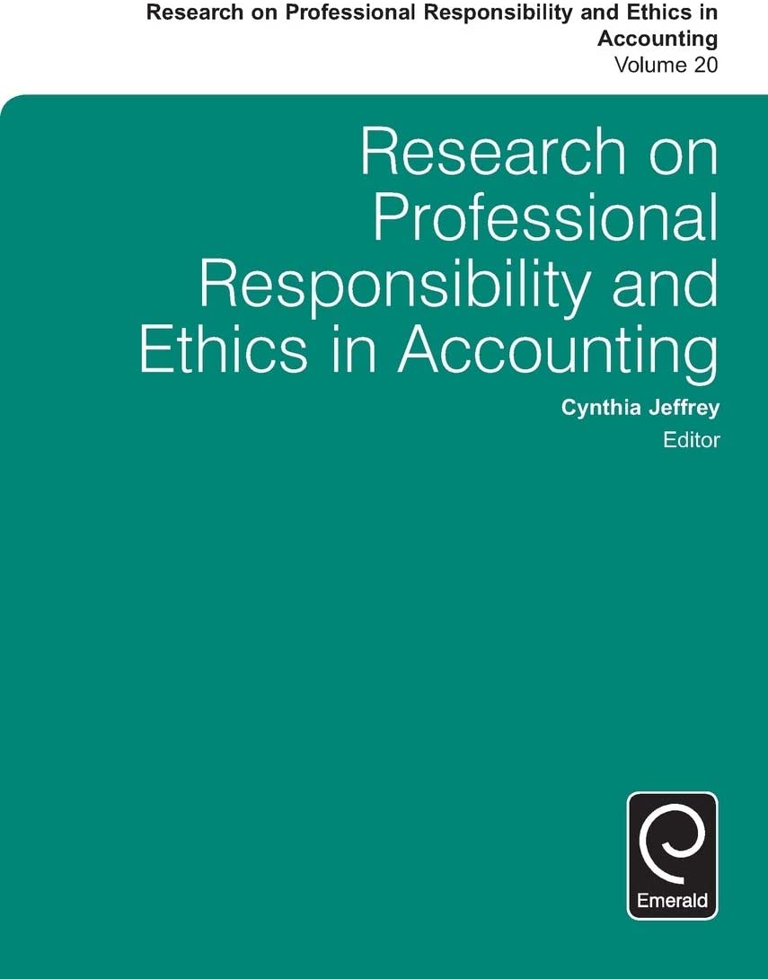 Research on Professional Responsibility and Ethics in Accounting