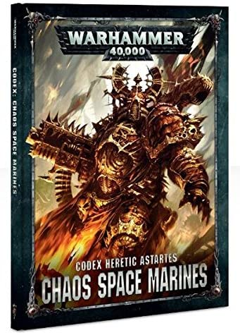Games Workshop Warhammer 40k Chaos Space Marines Codex Heretic Astartes