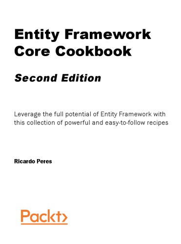 Entity Framework Core Cookbook, Second Edition