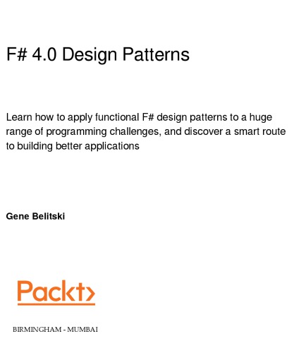 F# 4.0 Design Patterns