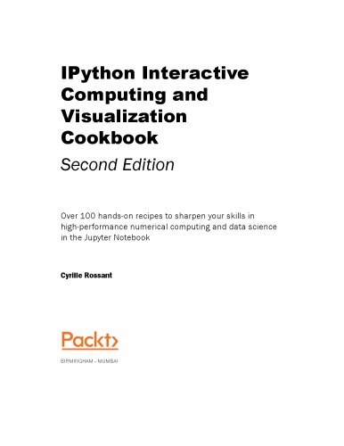 IPython Interactive Computing and Visualization Cookbook - Second Edition