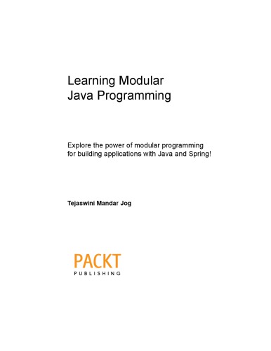 Learning Modular Java Programming