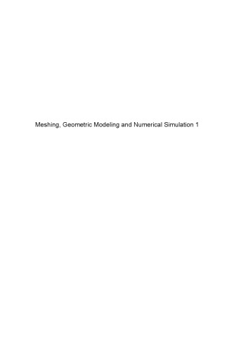 Geometric Modeling and Mesh