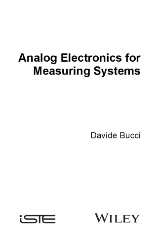 Analog Electronics for Measuring Systems