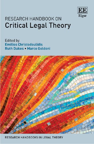 Research Handbook on Critical Legal Theory