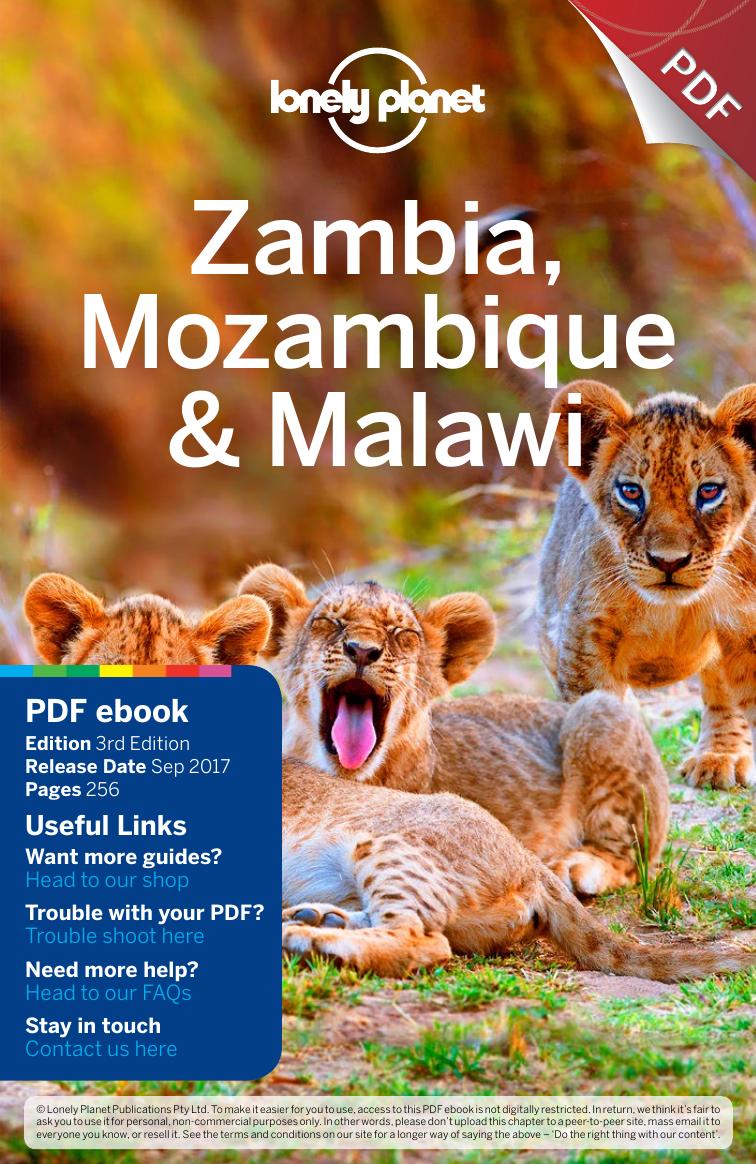 Lonely Planet Zambia, Mozambique  Malawi 3