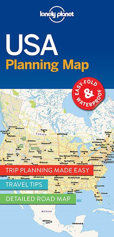 Lonely Planet USA Planning Map (Planning Maps)