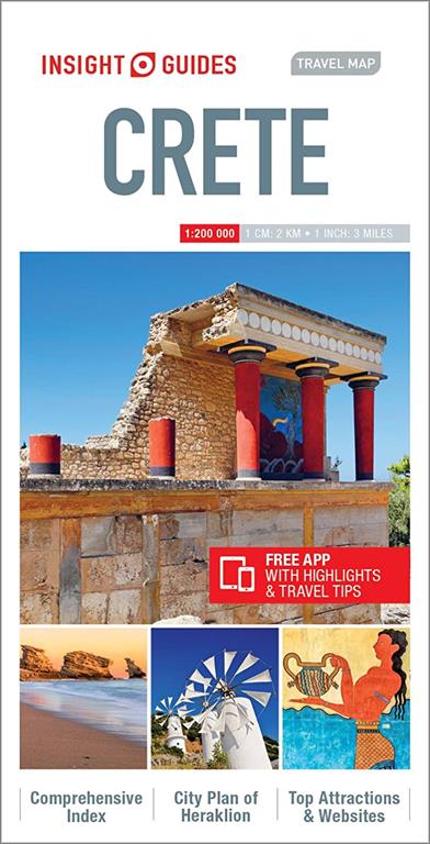 Insight Guides Travel Map Crete (Insight Travel Maps)