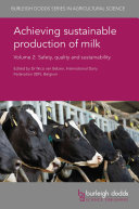 Achieving Sustainable Production of Milk Volume 2