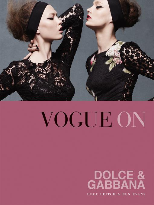 Vogue on : Dolce & Gabbana