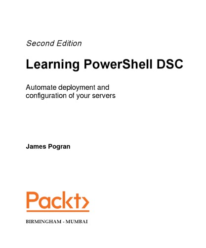 Learning PowerShell DSC - Second Edition